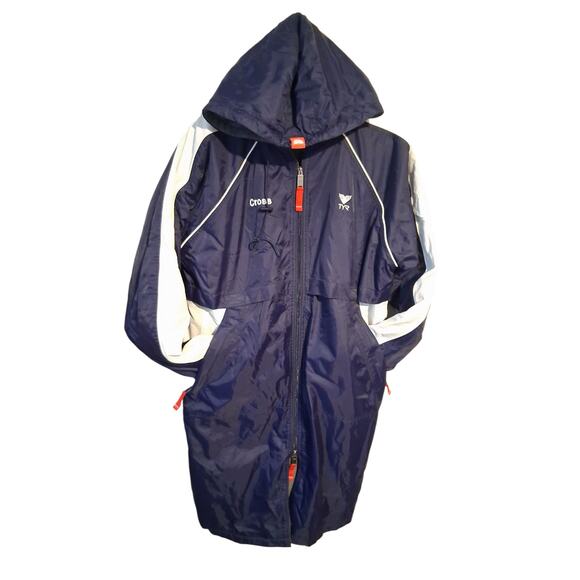 TYR Alliance Team size Medium Parka Swimming Fleece Long Gorpcore Cozy Jacket - Picture 4 of 13